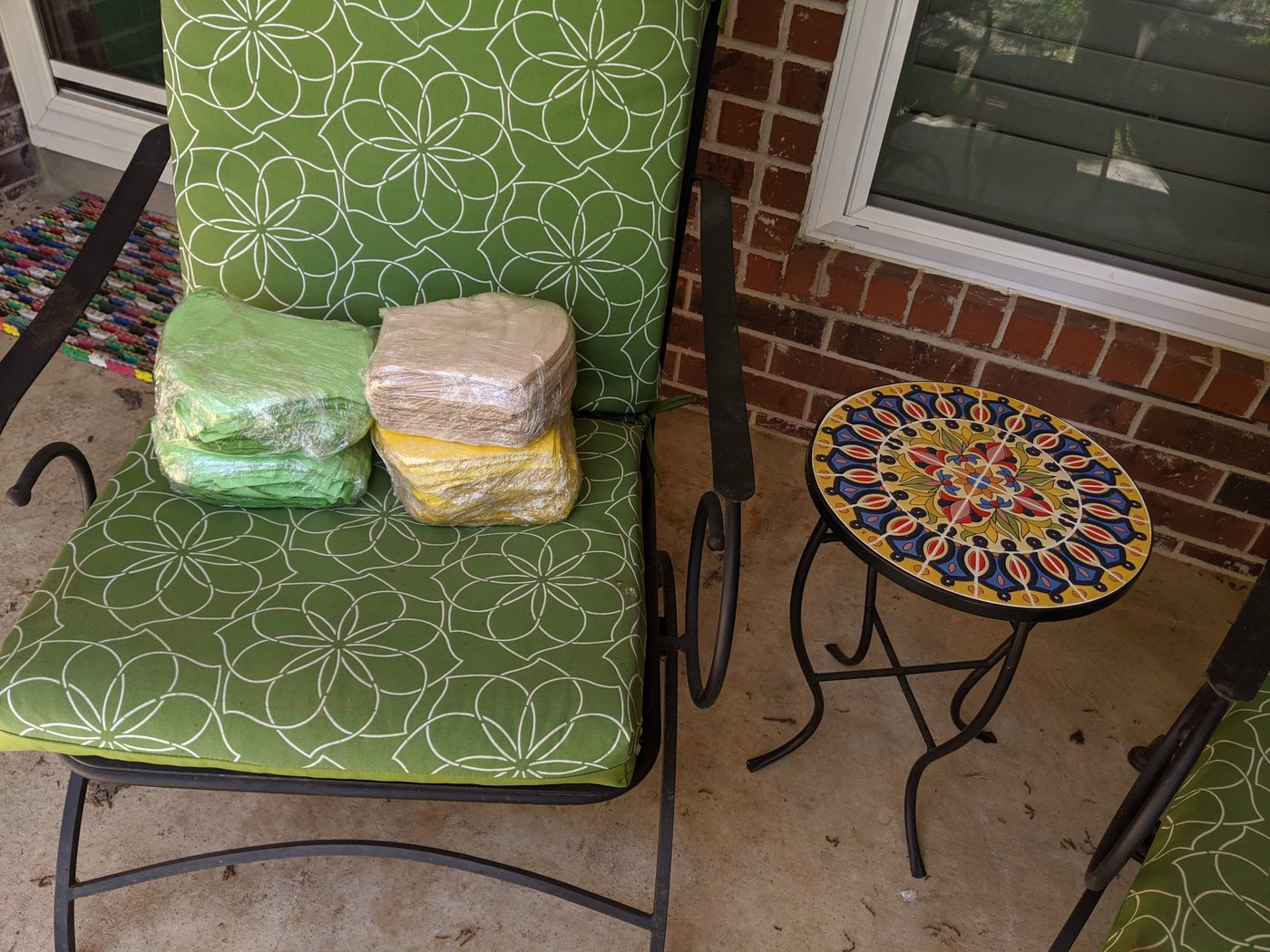 Bundled mask kits ready for sewing